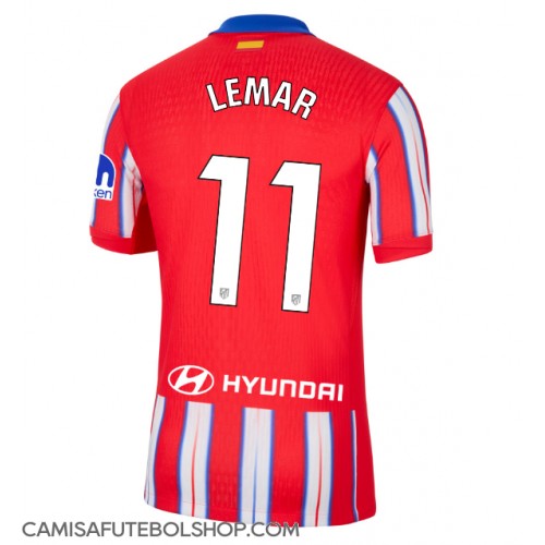 Camisa de time de futebol Atletico Madrid Thomas Lemar #11 Replicas 1º Equipamento 2024-25 Manga Curta